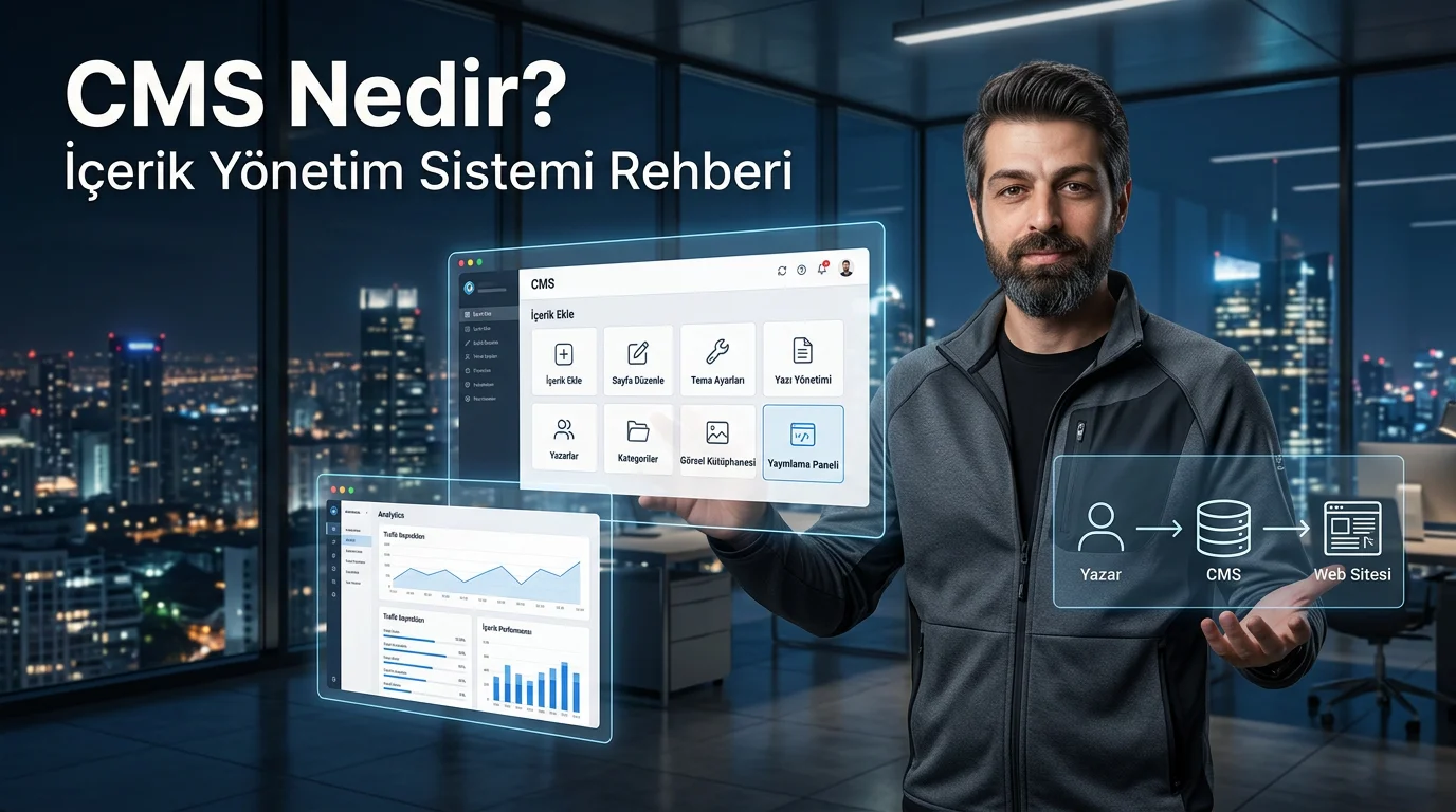 CMS Nedir? İçerik Yönetim Sistemi Rehberi