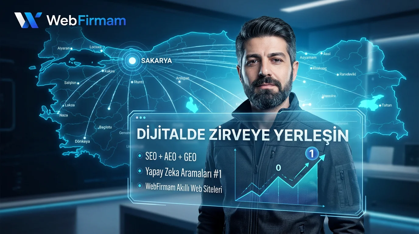 Dijital Zirvenin Yeni Kuralları: Webfirmam ile SEO, GEO ve AEO Destekli Web Tasarım