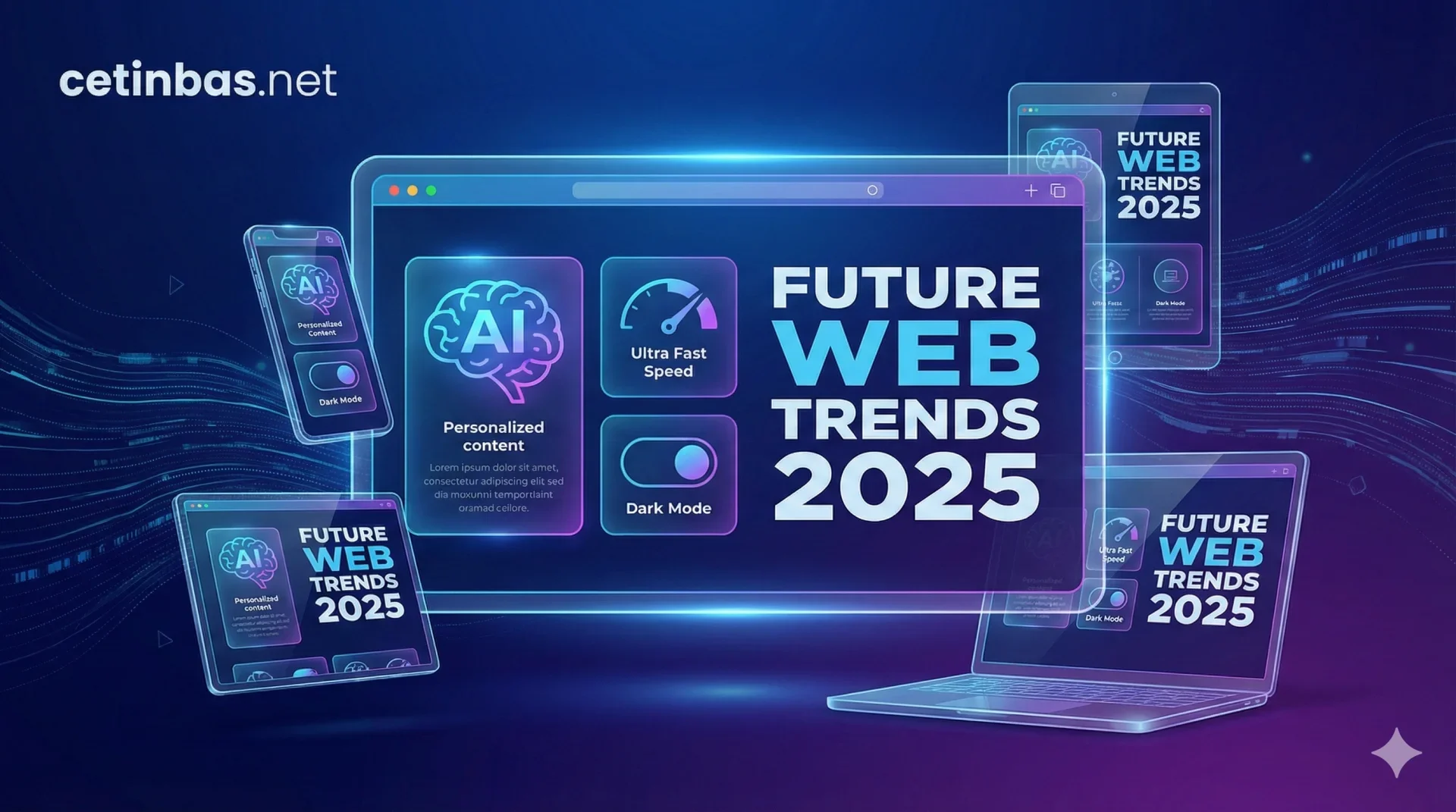 Geleceğin Dijital Vitrini: 2025 ve Sonrası İçin Web Tasarım Trendleri