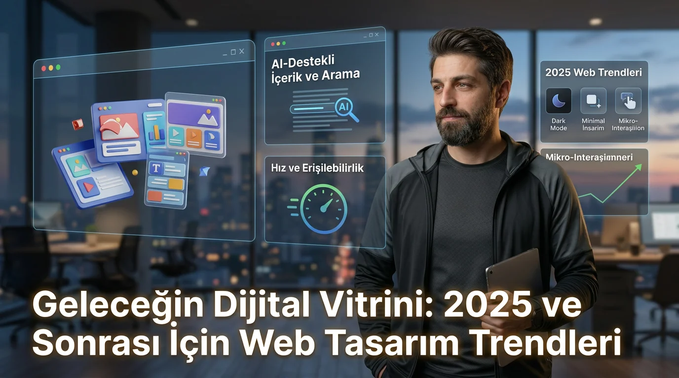 Geleceğin Dijital Vitrini: 2025 ve Sonrası İçin Web Tasarım Trendleri