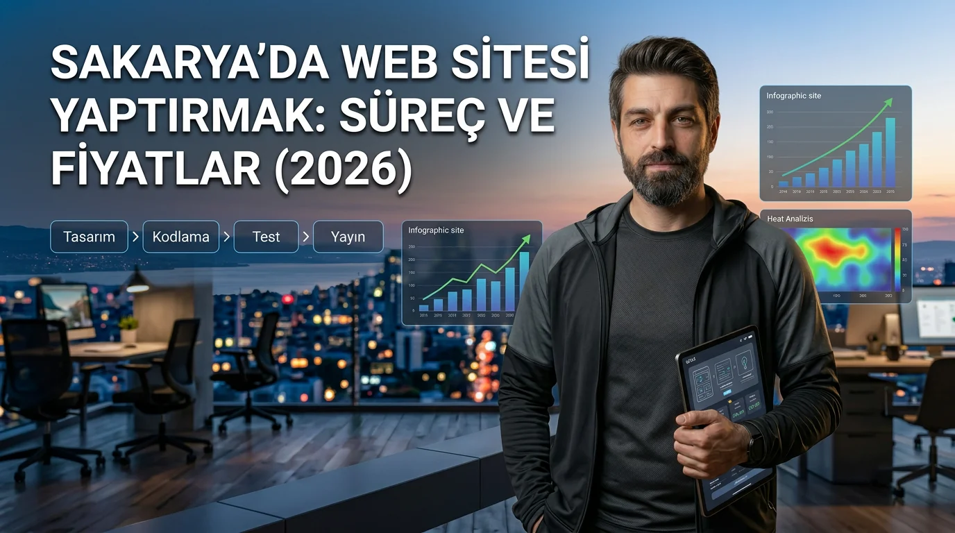Sakarya’da Web Sitesi Yaptırmak: Süreç ve Fiyatlar (2026)