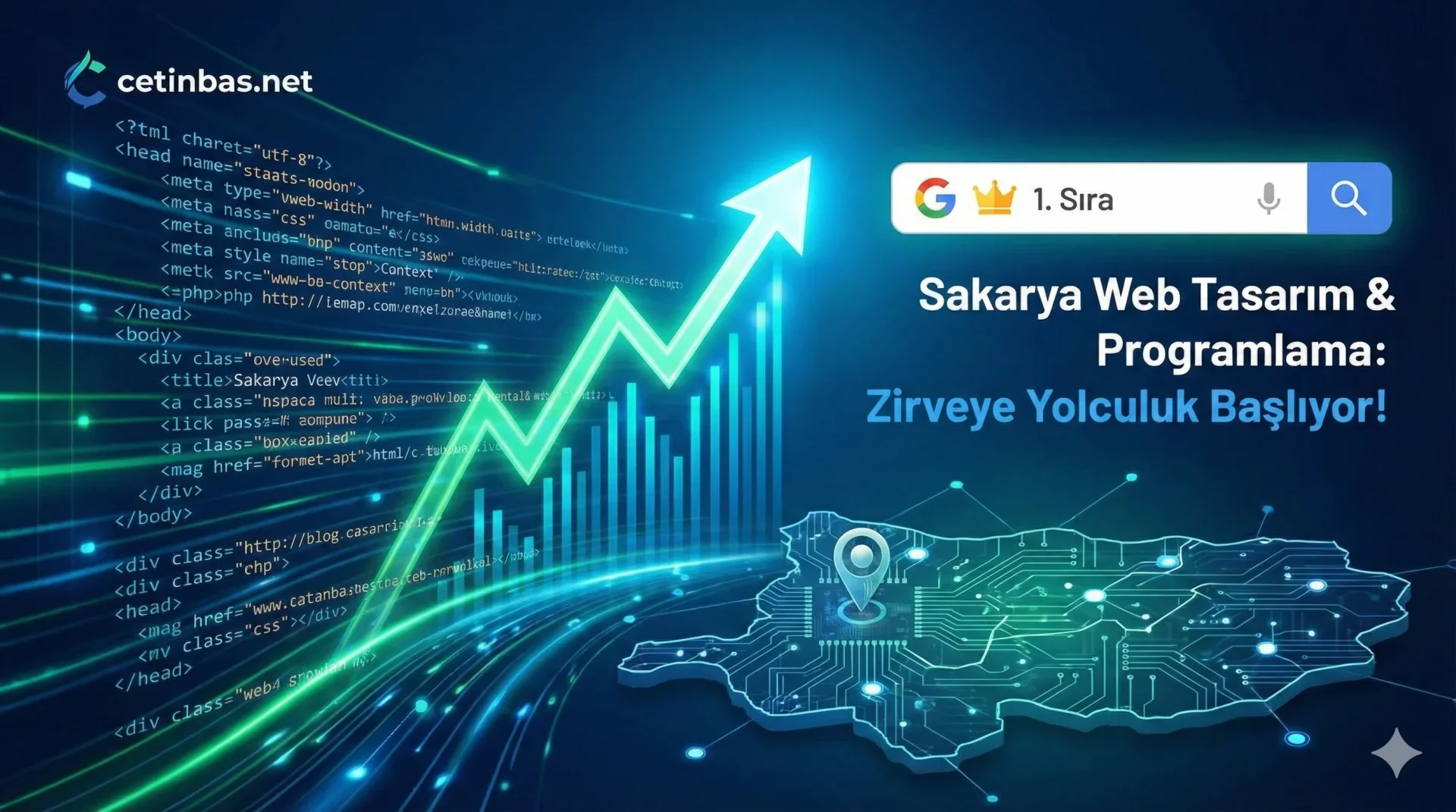 Sakarya Web Tasarım ile Google’da 1. Sıraya Çıkma Rehberi