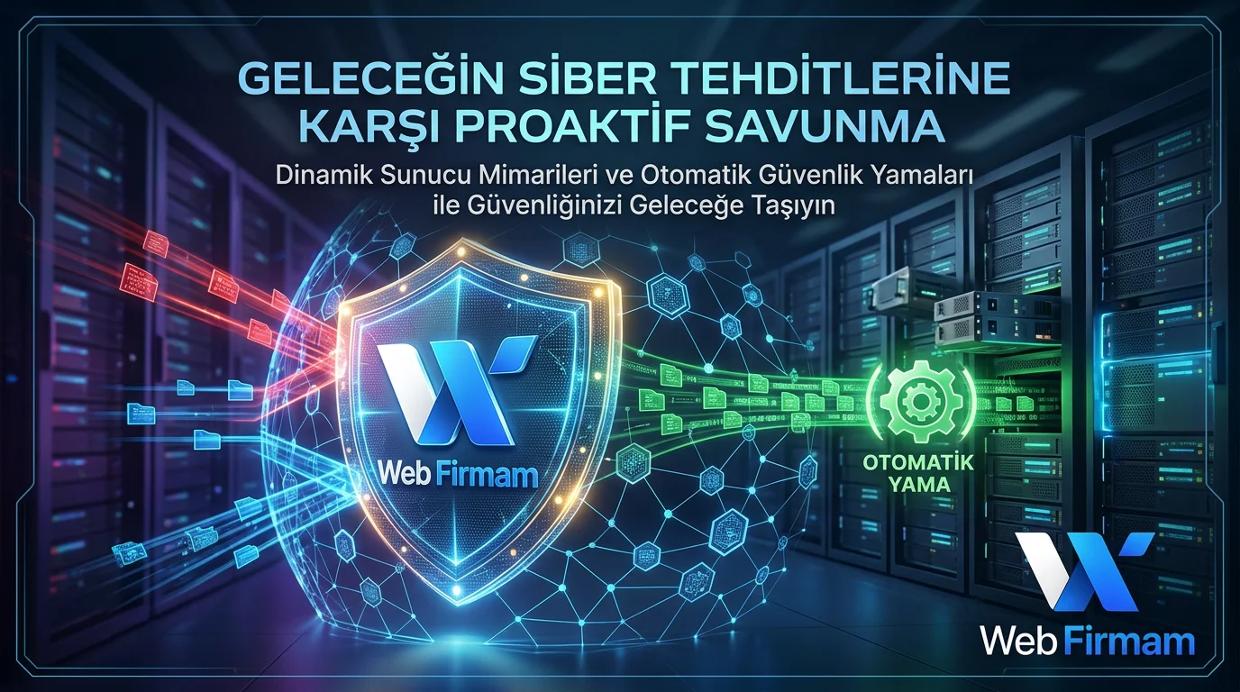 Sıfır Güvenlikten Ötesi: Geleceğin Siber Tehditlerine Karşı Dinamik Sunucu Mimarileri ve Otomatik Güvenlik Yamaları (2026+)